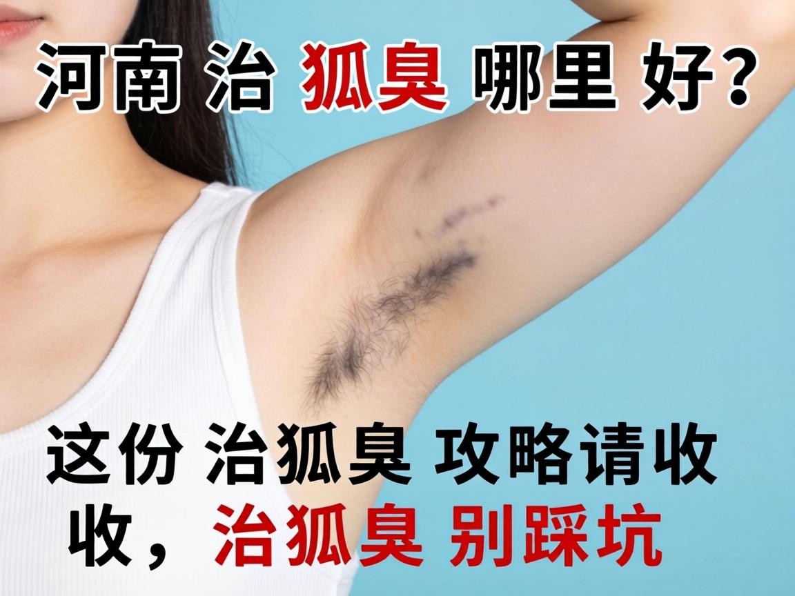 河南治狐臭哪里好？这份治狐臭攻略请收好，治狐臭别踩坑