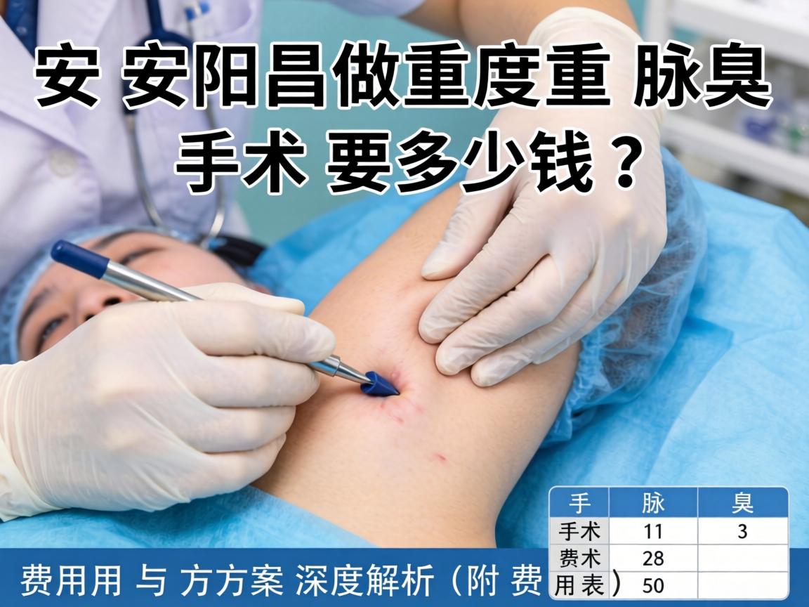在安阳做重度腋臭手术要多少钱？手术费用与方案深度解析（附费用表）