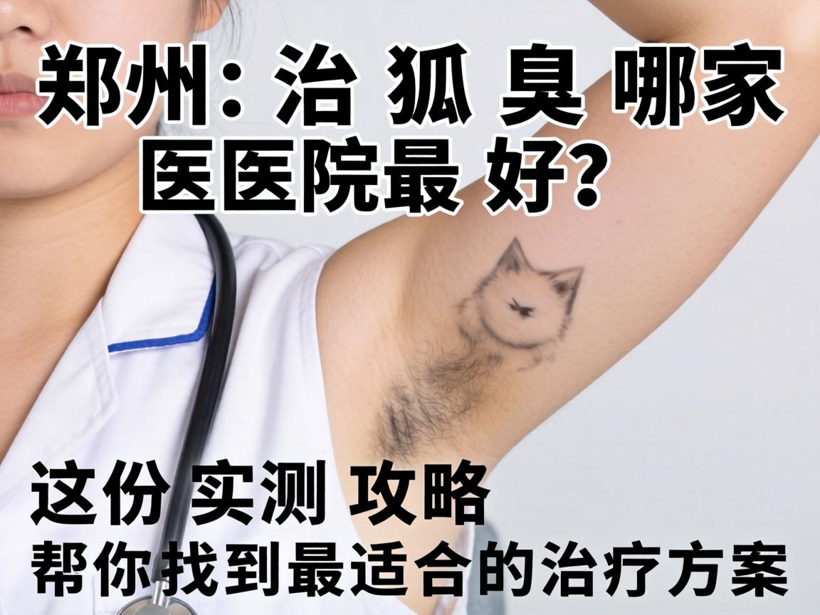 郑州治狐臭哪家医院最好？这份实测攻略帮你找到最适合的治疗方案