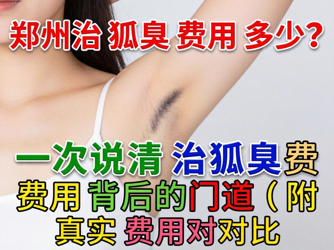 郑州治狐臭费用多少？一次说清治狐臭费用背后的门道（附真实费用对比）