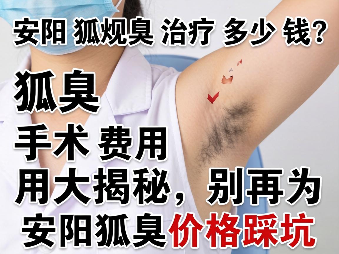安阳狐臭治疗多少钱？狐臭手术费用大揭秘，别再为安阳狐臭价格踩坑