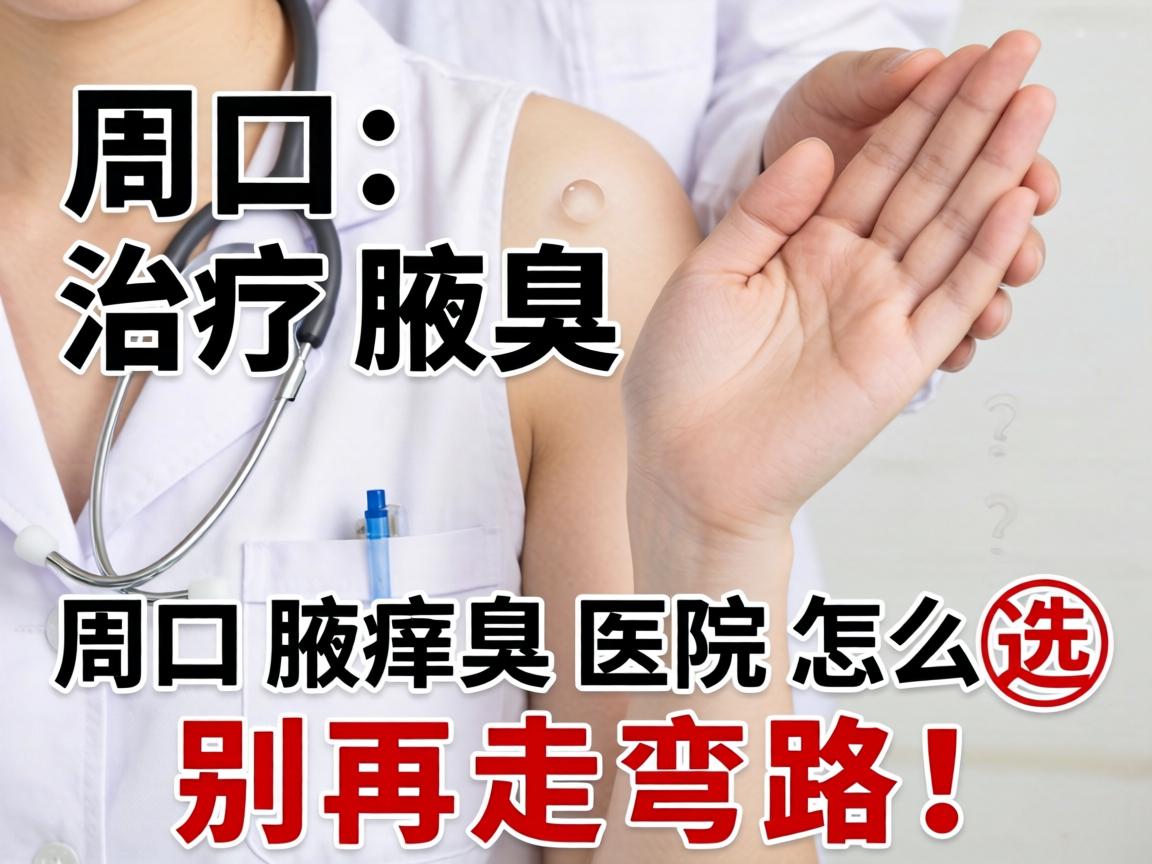 周口治疗腋臭，周口腋臭医院怎么选？别再走弯路！