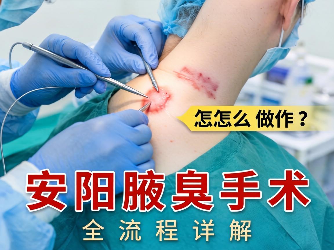 安阳腋臭手术怎么做？安阳腋臭手术全流程详解