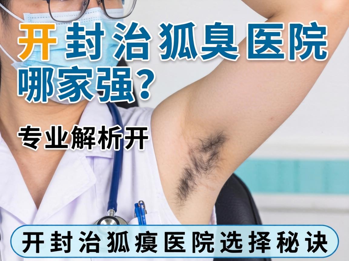 开封治狐臭医院哪家强？专业解析开封治狐臭医院选择秘诀