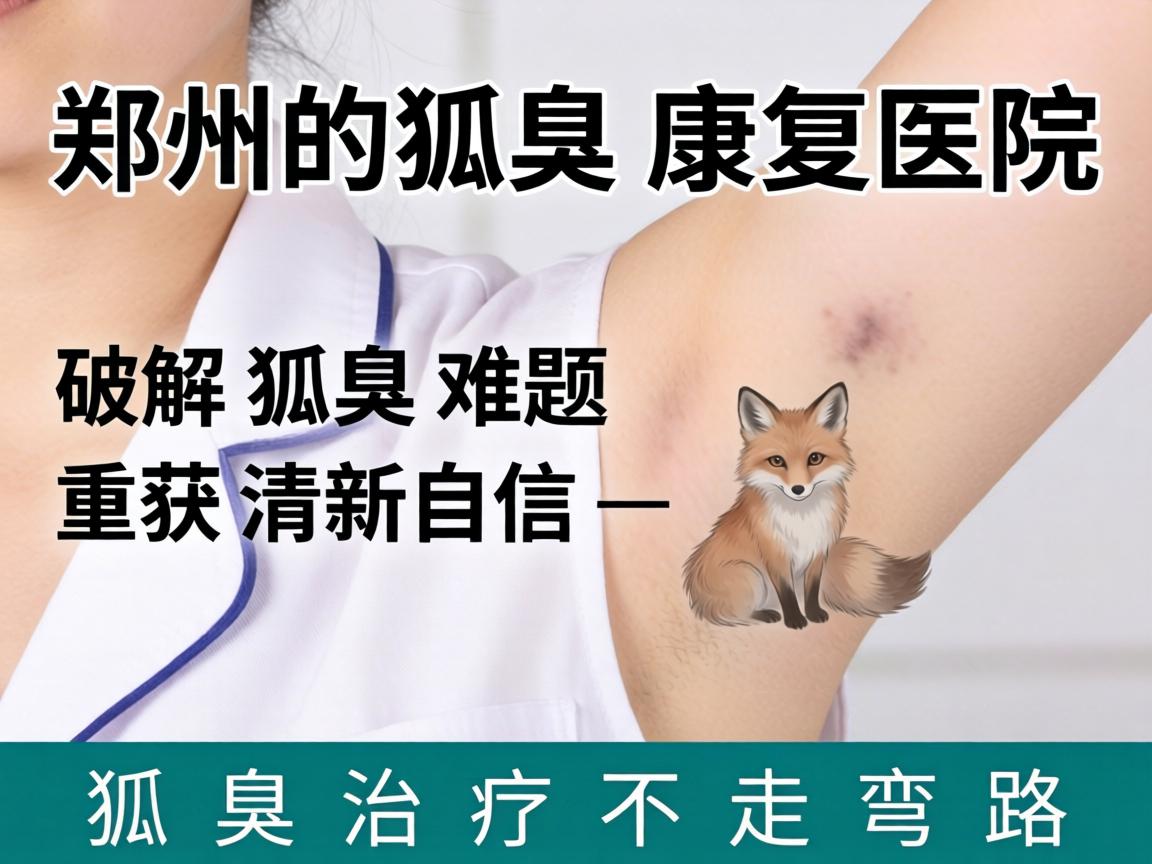 郑州狐臭康复医院，破解狐臭难题，重获清新自信—狐臭治疗不走弯路