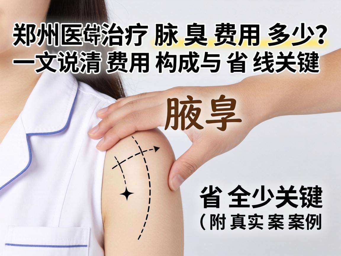 郑州治疗腋臭费用多少？一文说清费用构成与省钱关键（附真实案例）