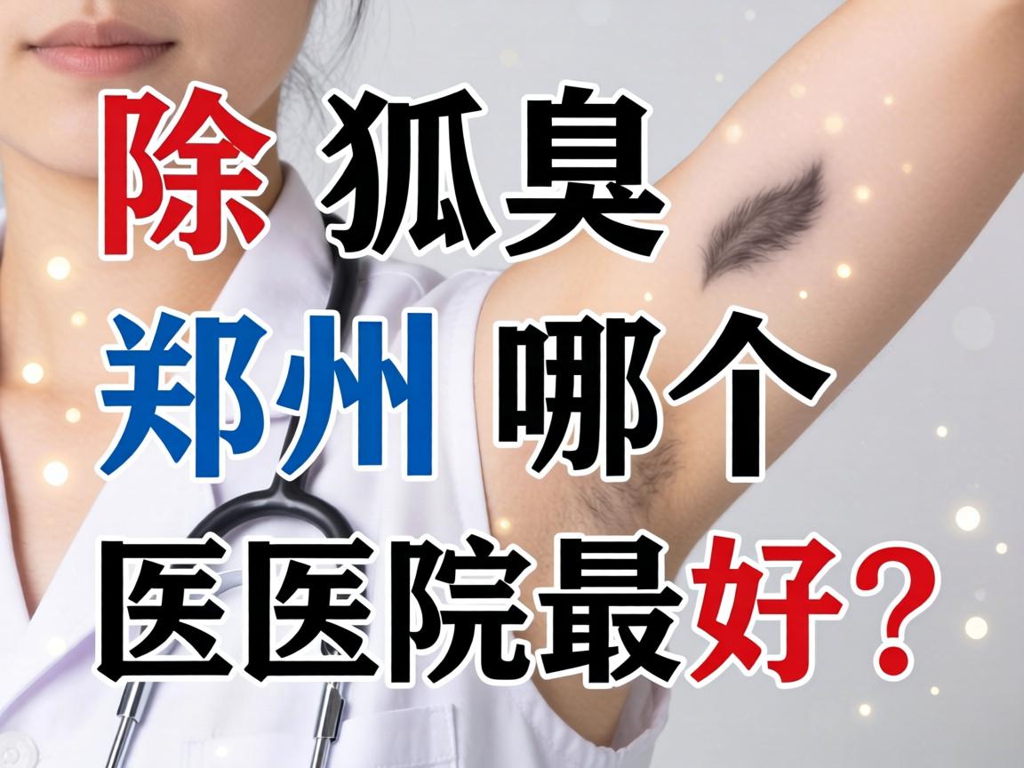 除狐臭郑州哪个医院最好？这些关键点帮你选对医院