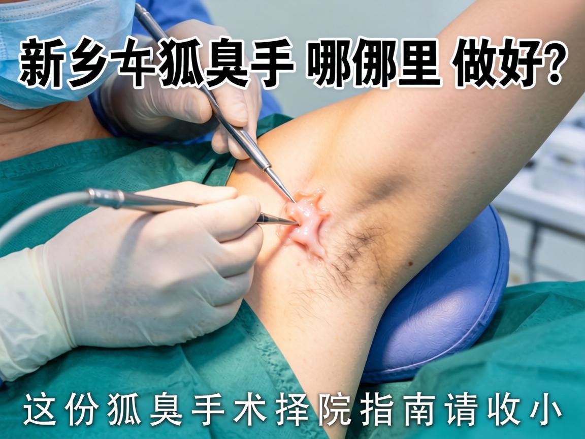 新乡狐臭手术哪里做好？这份狐臭手术择院指南请收好