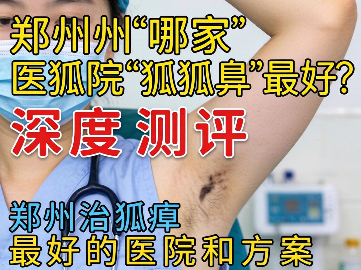 郑州哪家医院狐臭最好？深度测评郑州治狐臭最好的医院和方案