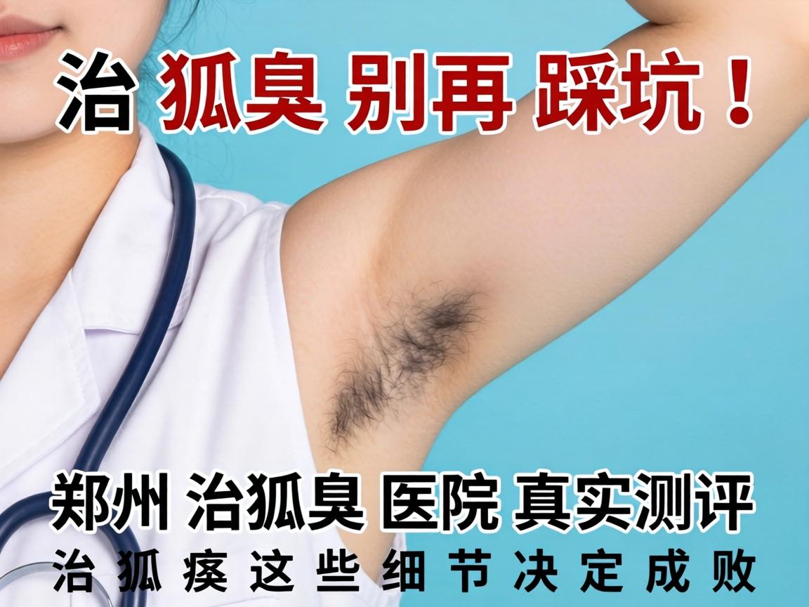 治狐臭别再踩坑！郑州治狐臭医院真实测评，治狐臭这些细节决定成败