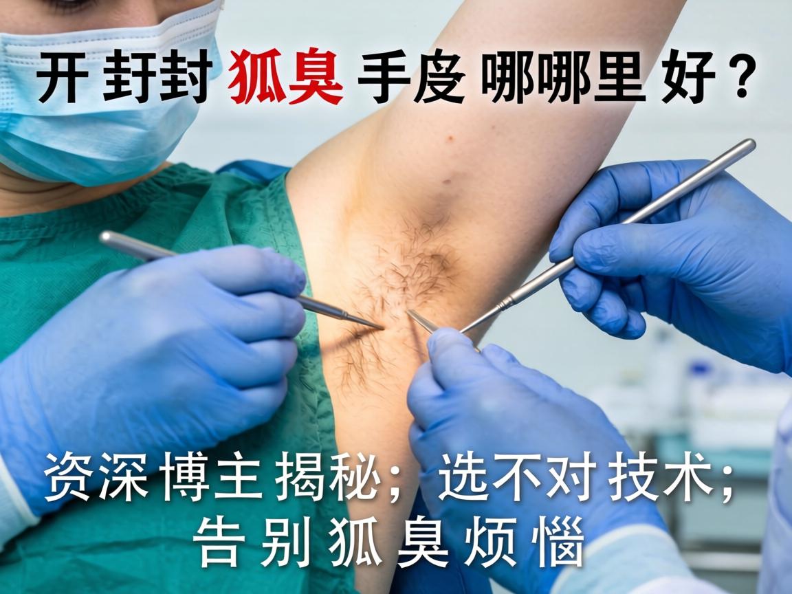 开封狐臭手术哪里好？资深博主揭秘，选对技术，告别狐臭烦恼