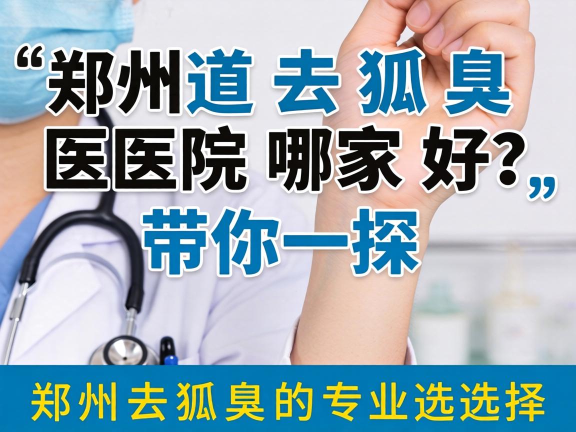 郑州去狐臭医院哪家好？带你一探郑州去狐臭的专业选择