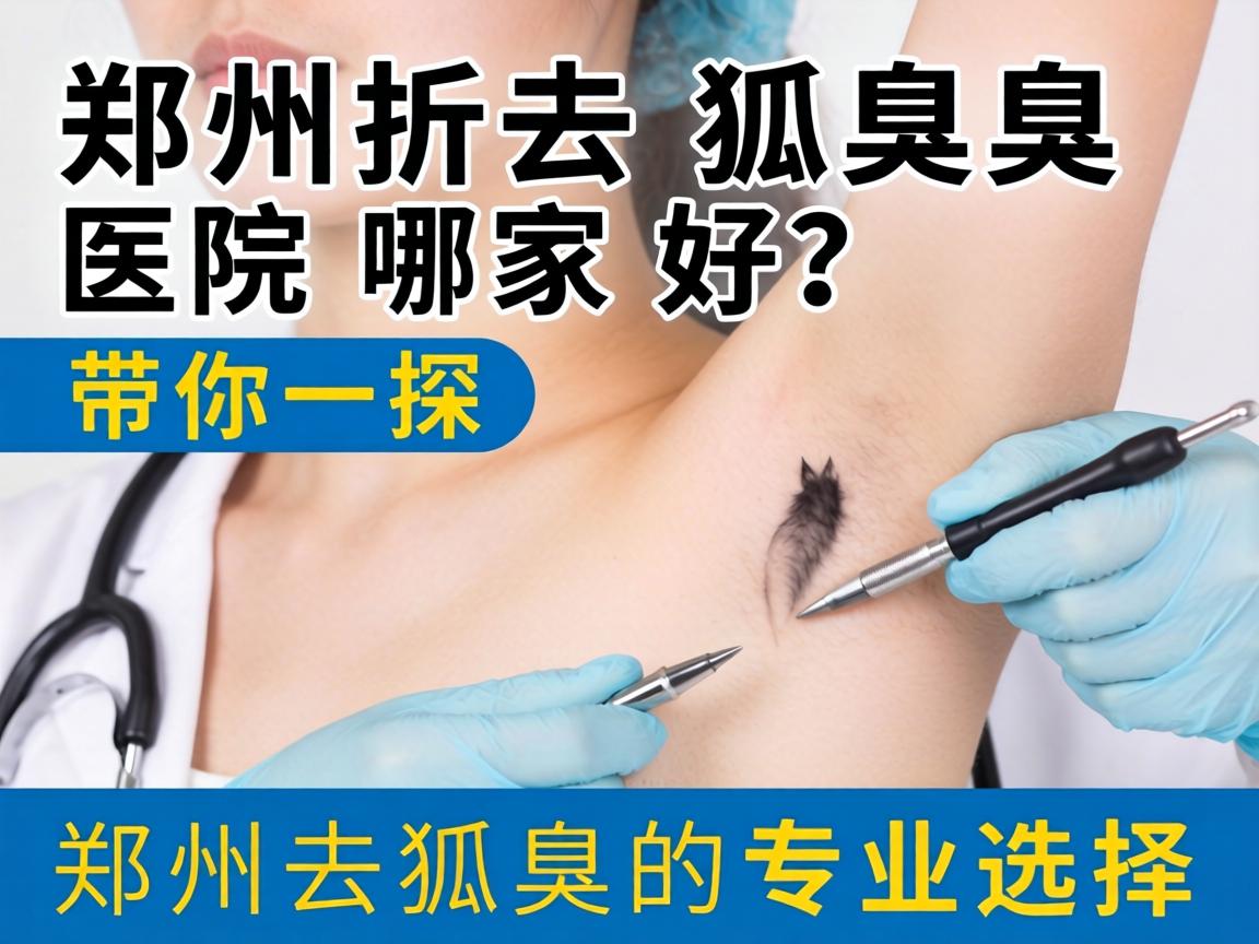 郑州去狐臭医院哪家好？带你一探郑州去狐臭的专业选择