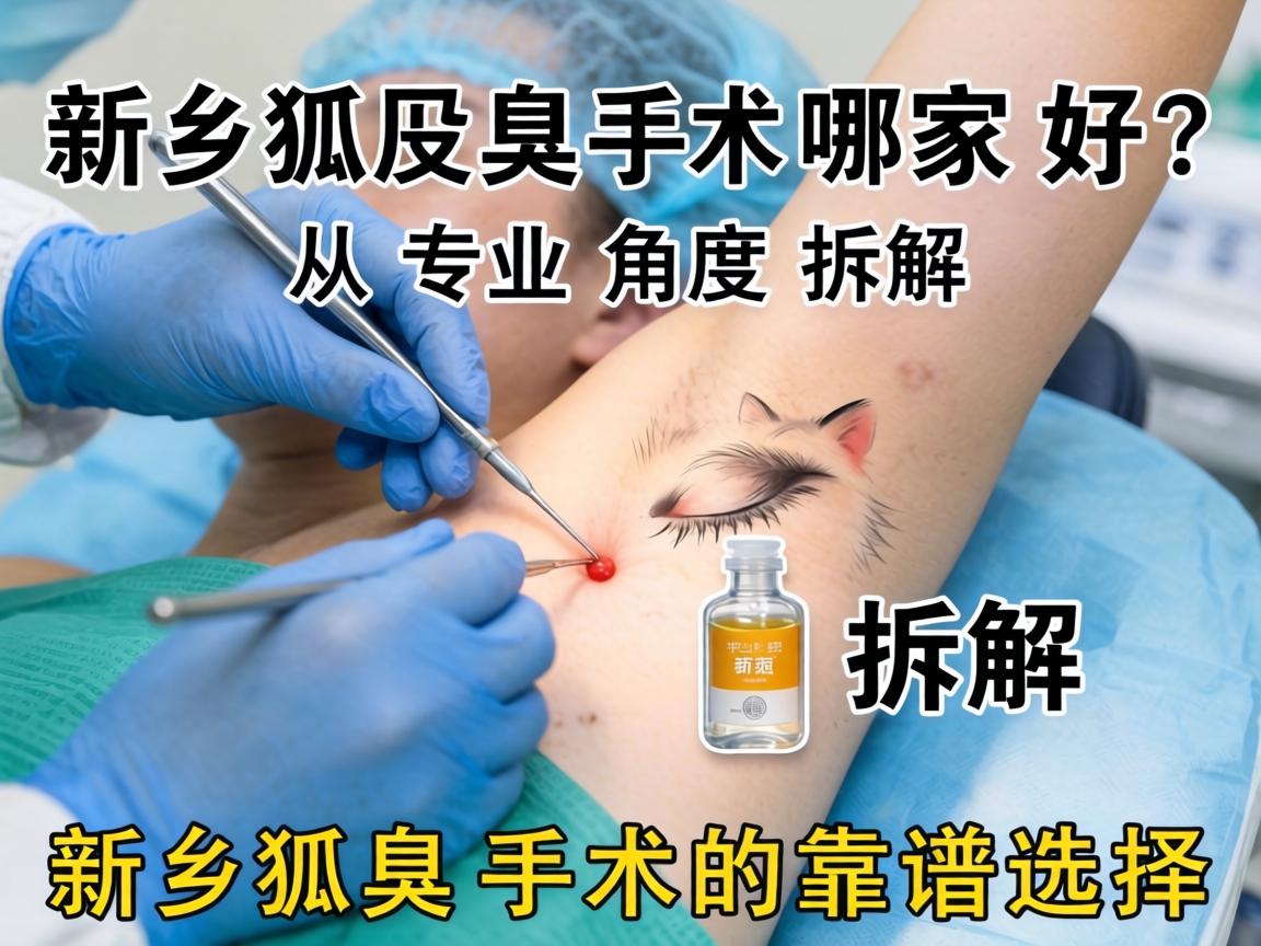 新乡狐臭手术哪家好?从专业角度拆解新乡狐臭手术的靠谱选择 新乡狐臭手术哪家好?从专业角度拆解新乡狐臭手术的靠谱选择