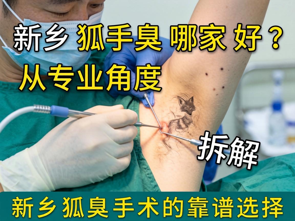 新乡狐臭手术哪家好?从专业角度拆解新乡狐臭手术的靠谱选择 新乡狐臭手术哪家好?从专业角度拆解新乡狐臭手术的靠谱选择