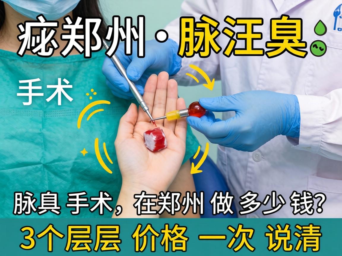 郑州腋臭手术价格揭秘，腋臭手术在郑州做多少钱？3个层次价格一次说清