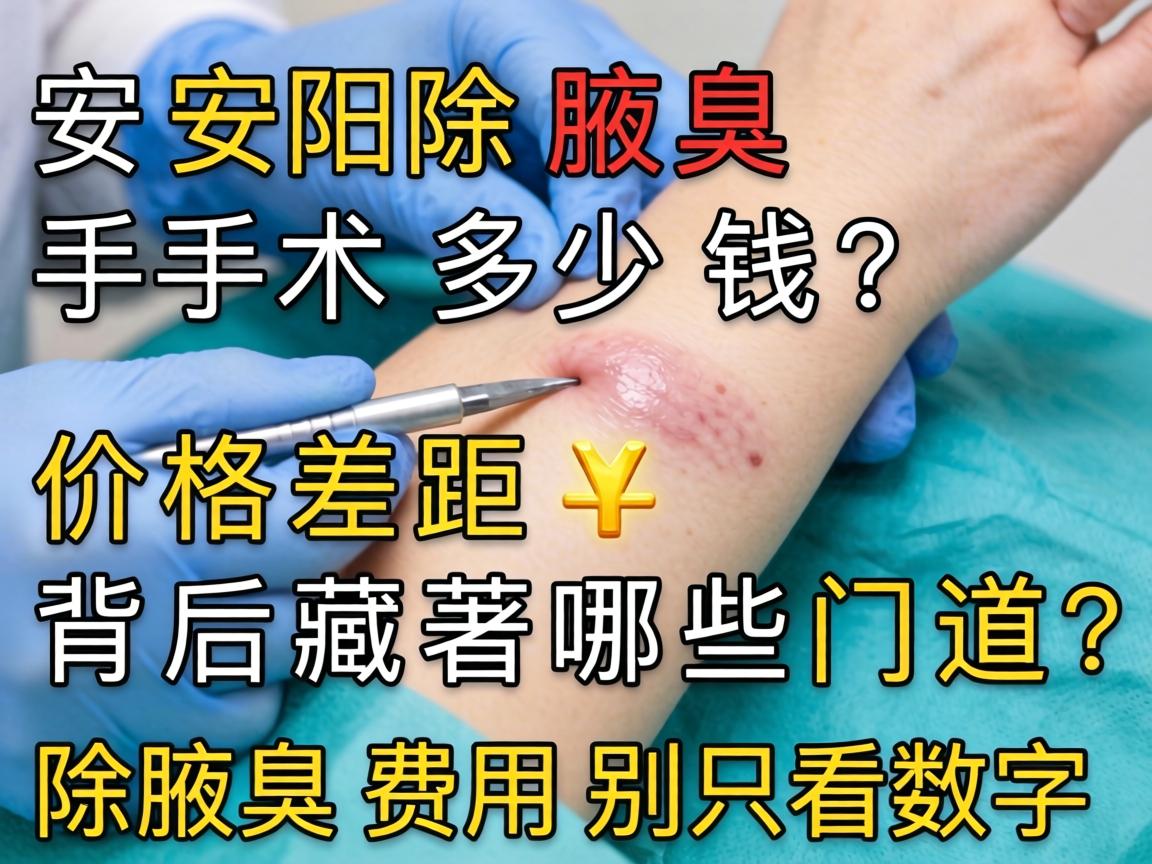 安阳除腋臭手术多少钱?价格差距背后藏着哪些门道?除腋臭费用别只看数字 安阳除腋臭手术多少钱?价格差距背后藏着哪些门道?除腋臭费用别只看数字