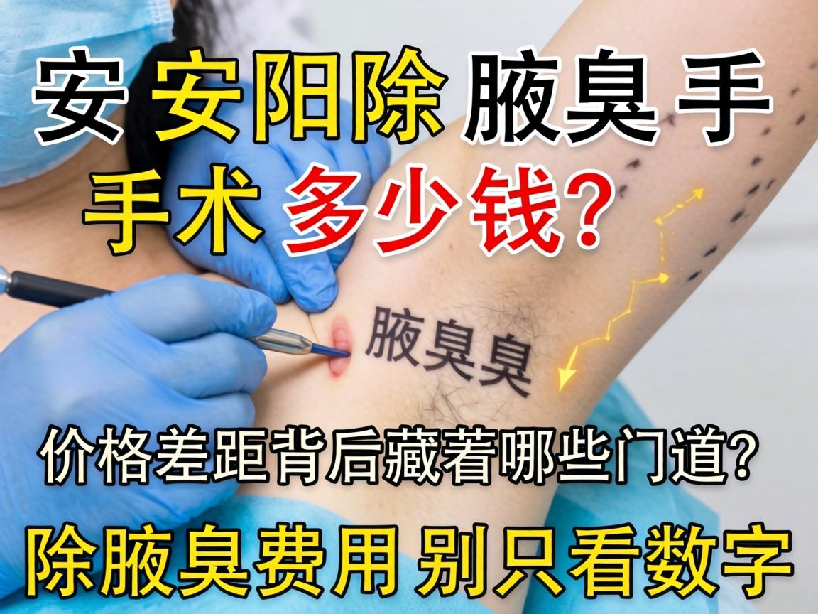 安阳除腋臭手术多少钱?价格差距背后藏着哪些门道?除腋臭费用别只看数字 安阳除腋臭手术多少钱?价格差距背后藏着哪些门道?除腋臭费用别只看数字
