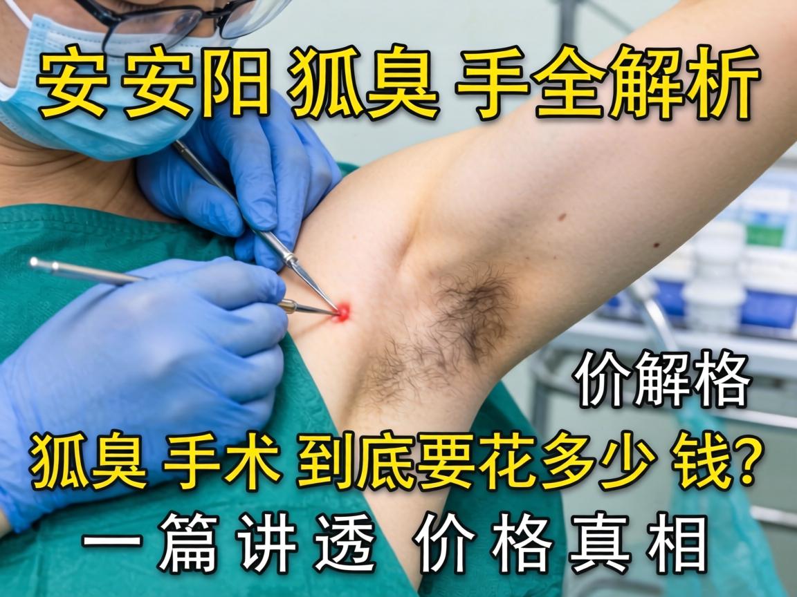 安阳狐臭手术价格全解析，狐臭手术到底要花多少钱？一篇讲透价格真相