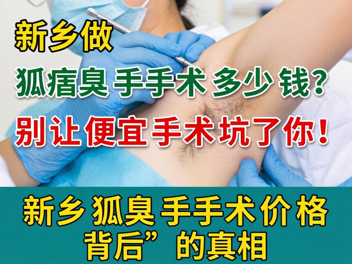 新乡做狐臭手术多少钱?别让便宜手术坑了你!新乡狐臭手术价格背后的真相 新乡做狐臭手术多少钱?别让便宜手术坑了你!新乡狐臭手术价格背后的真相