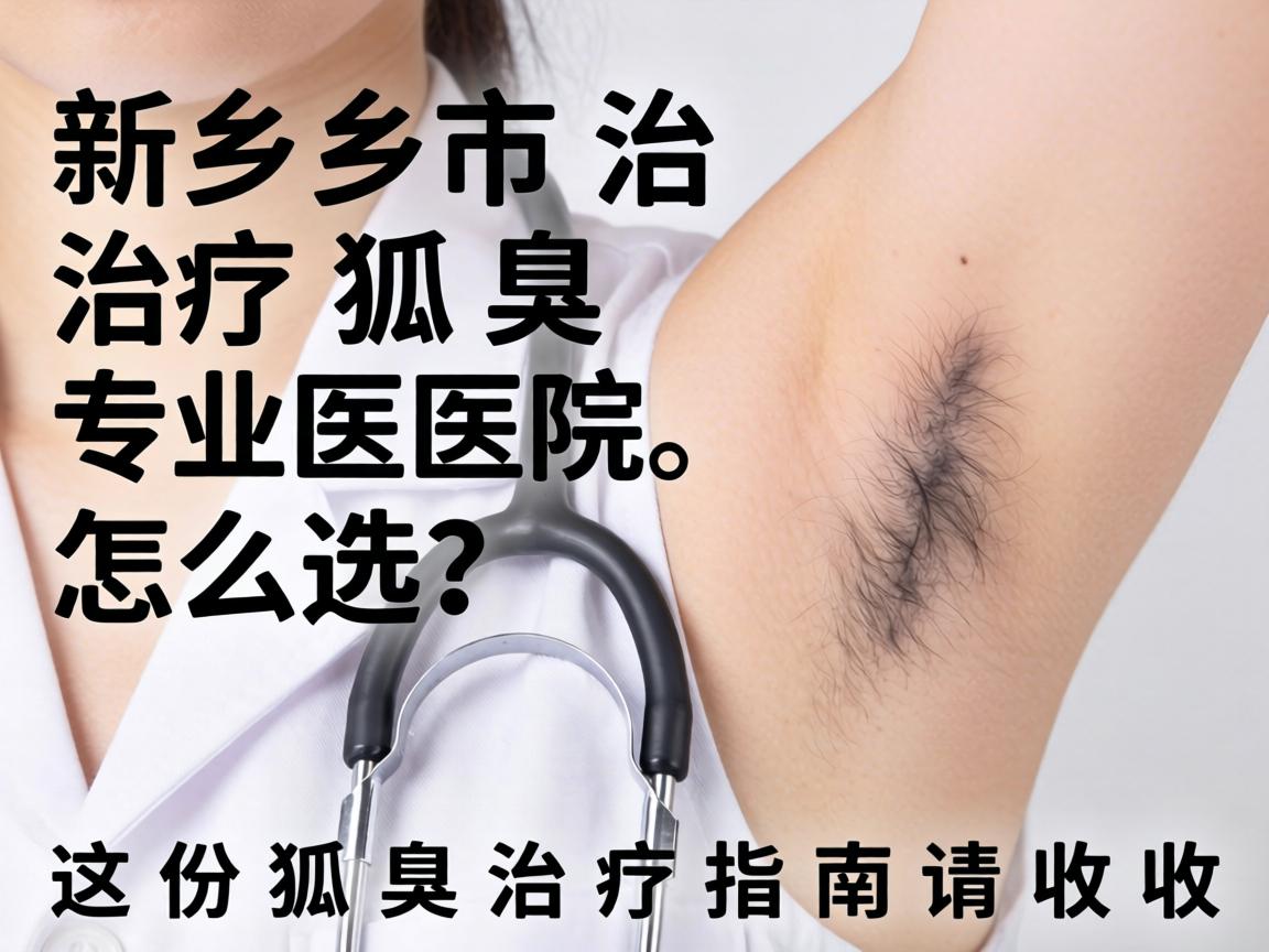 新乡市治疗狐臭专业医院怎么选？这份狐臭治疗指南请收好