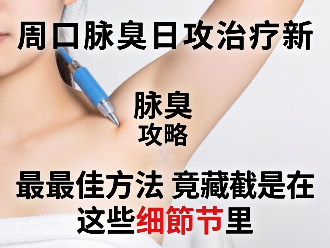 周口腋臭治疗新攻略，腋臭最佳方法竟藏在这些细节里