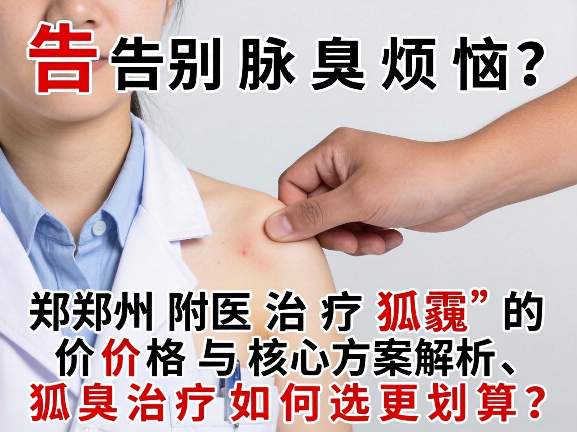 告别腋臭烦恼，郑州附医治疗狐臭的价格与核心方案解析，狐臭治疗如何选更划算？