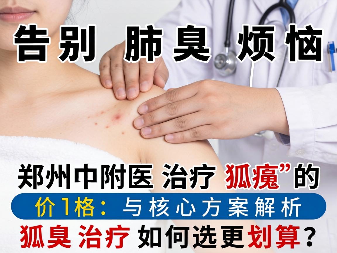 告别腋臭烦恼，郑州附医治疗狐臭的价格与核心方案解析，狐臭治疗如何选更划算？