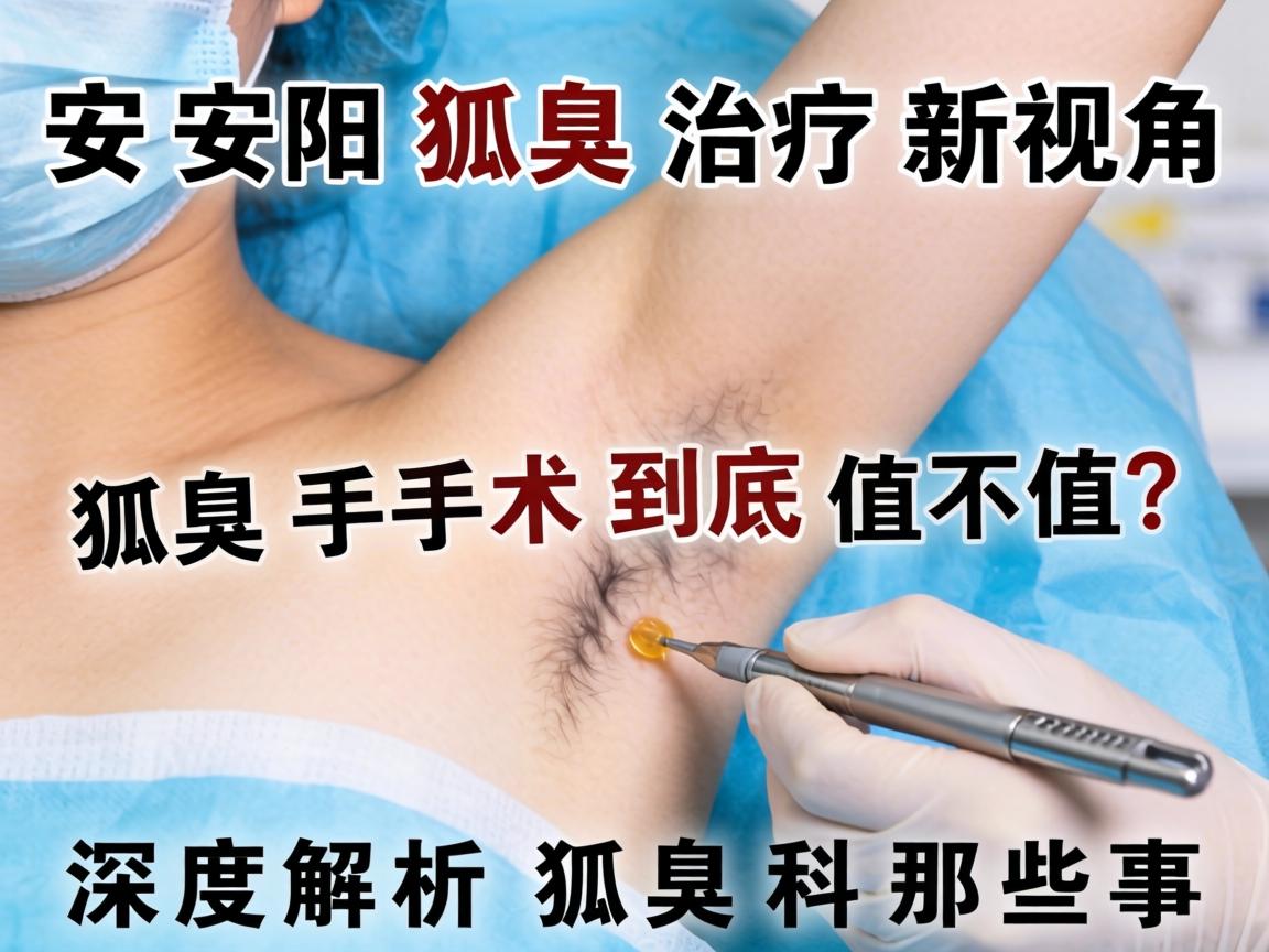 安阳狐臭治疗新视角，狐臭手术到底值不值？深度解析狐臭科那些事