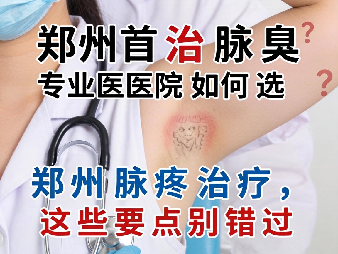 郑州治腋臭，专业医院如何选？郑州腋臭治疗，这些要点别错过