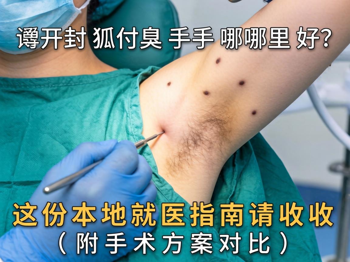 开封狐臭手术哪里好？这份本地就医指南请收好（附手术方案对比）