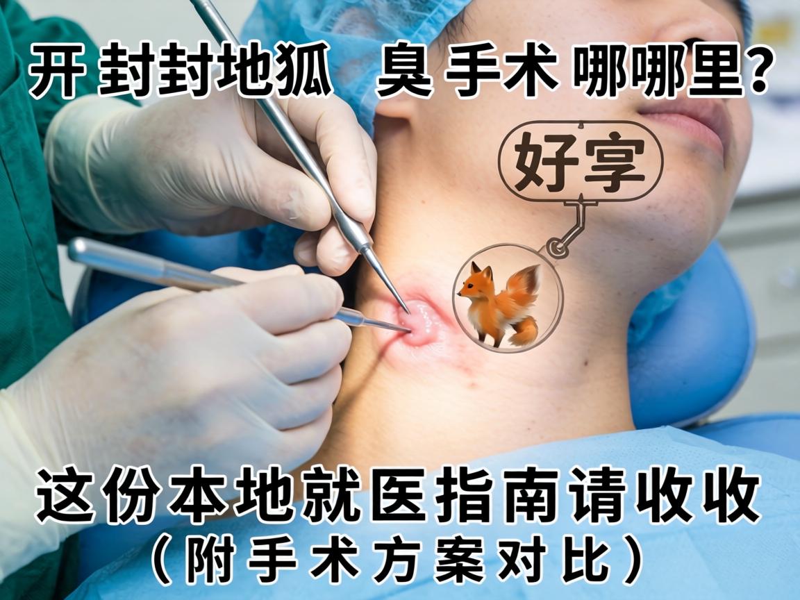 开封狐臭手术哪里好？这份本地就医指南请收好（附手术方案对比）