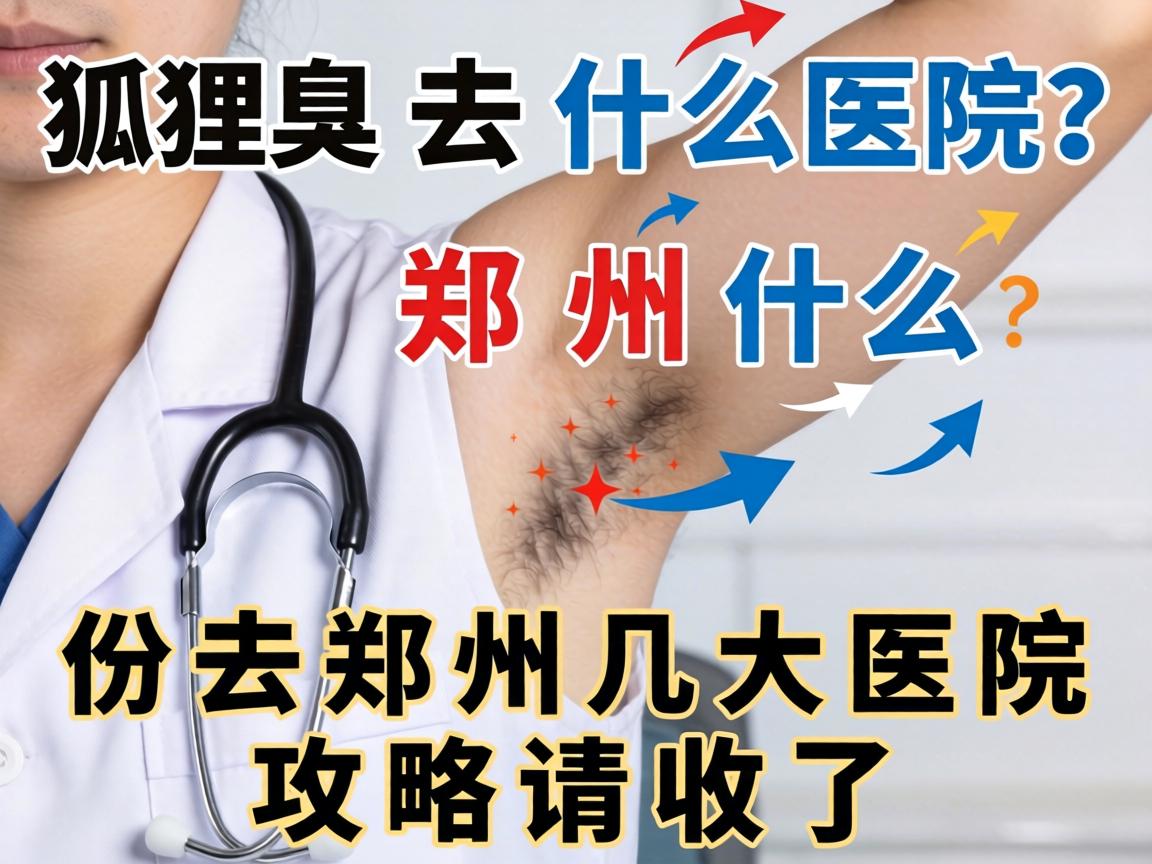 狐臭去郑州什么医院？这份去郑州几大医院攻略请收好