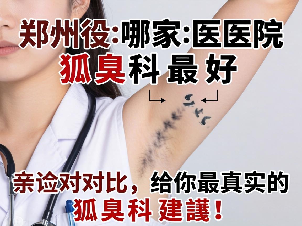 郑州哪家医院狐臭科最好？亲测对比，给你最真实的狐臭科建议！