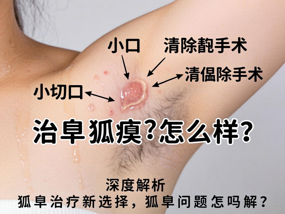 小切口汗腺清除朮治狐臭怎么样？深度解析狐臭治疗新选择，狐臭问题怎么解？