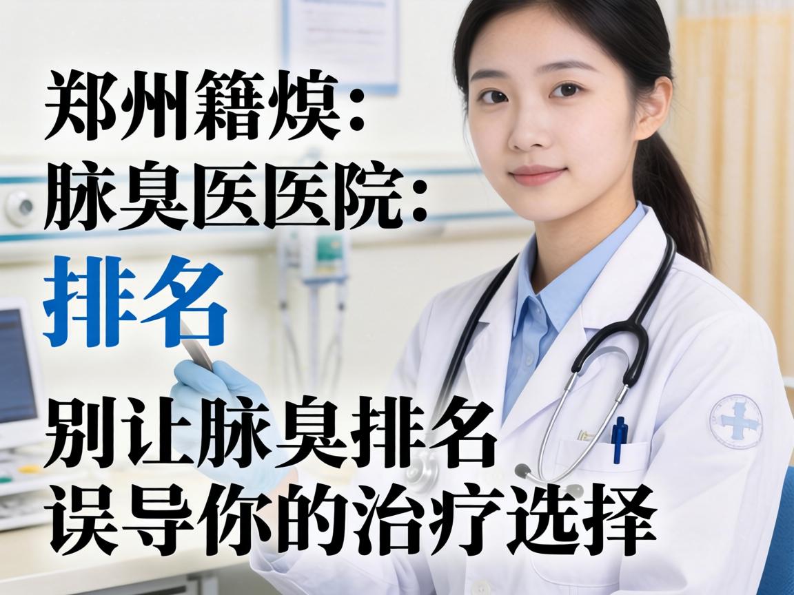 郑州腋臭医院排名解读，别让腋臭排名误导你的治疗选择