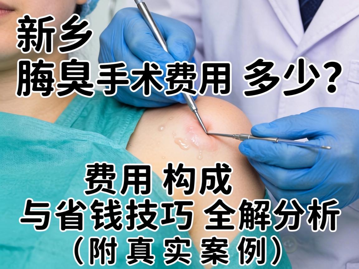 新乡腋臭手术费用多少？费用构成与省钱技巧全解析（附真实案例）