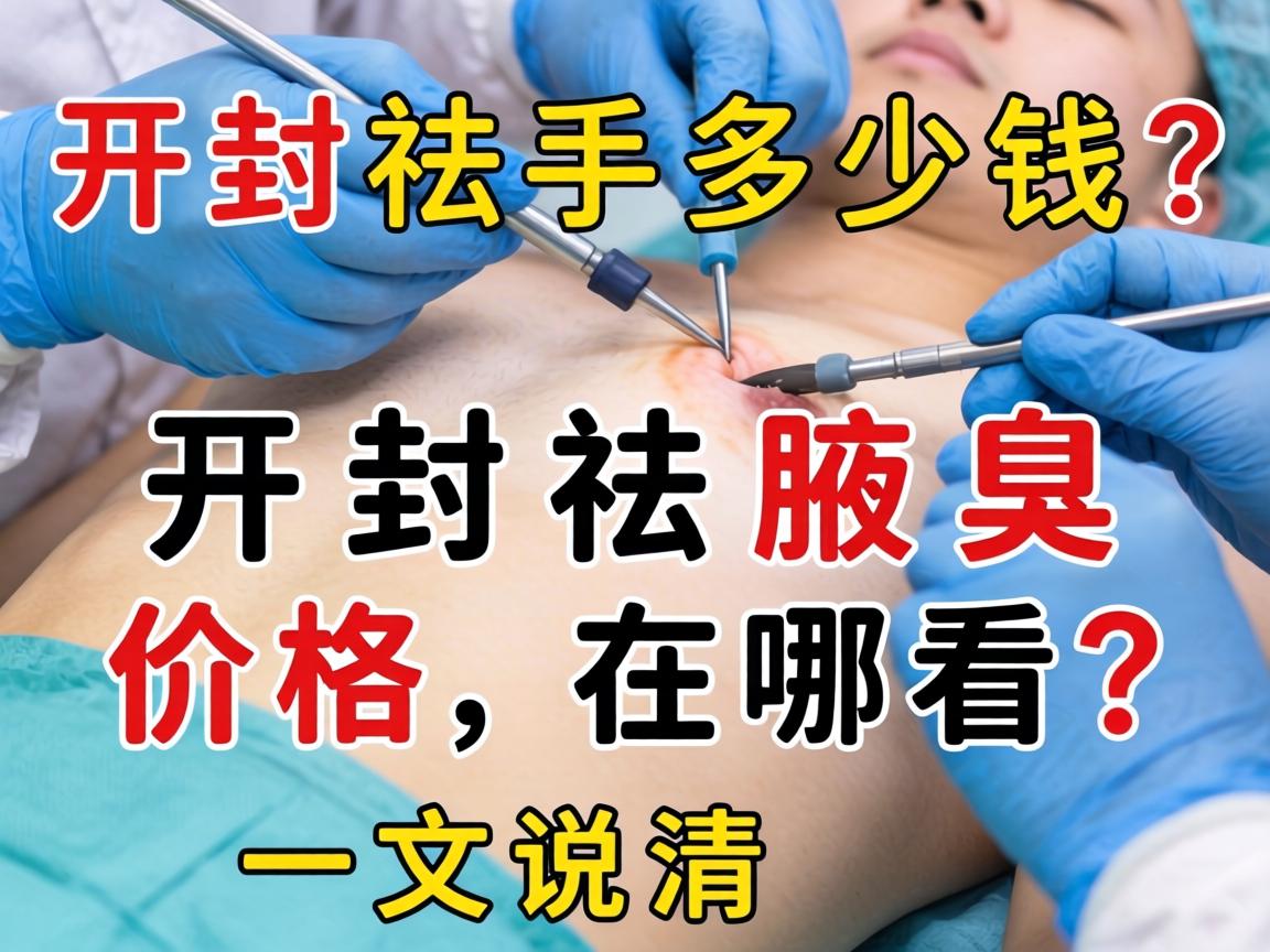开封祛腋臭手术多少钱?开封祛腋臭价格在哪看?一文说清 开封祛腋臭手术多少钱?开封祛腋臭价格在哪看?一文说清