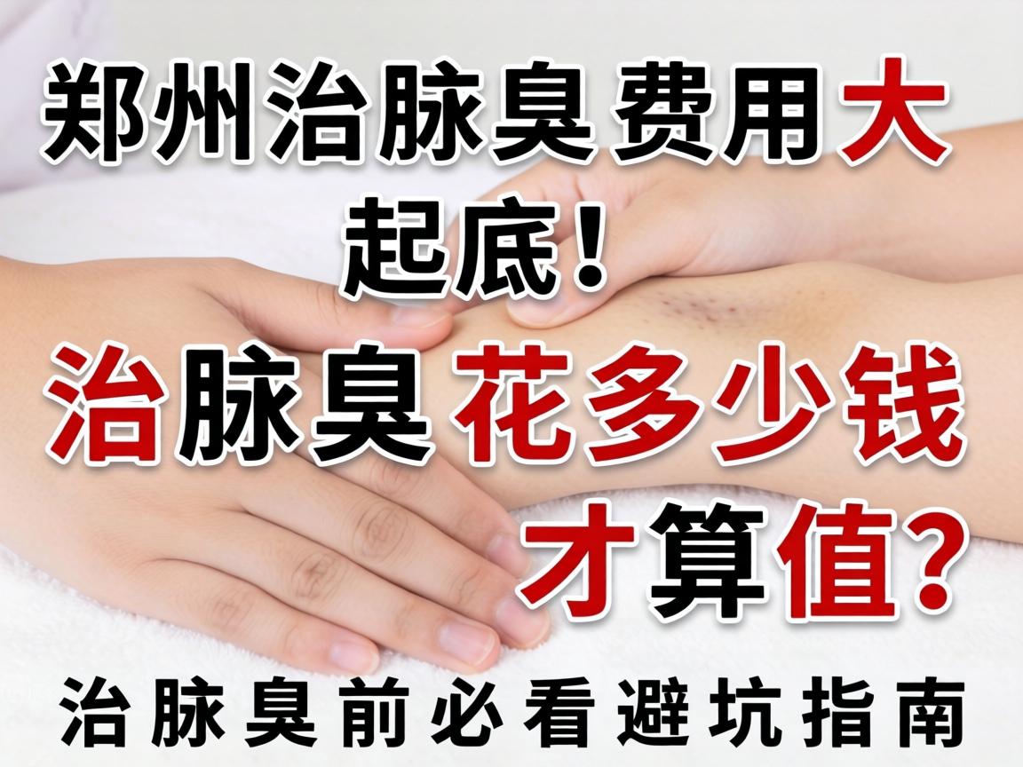 郑州治腋臭费用大起底！治腋臭花多少钱才算值？治腋臭前必看避坑指南