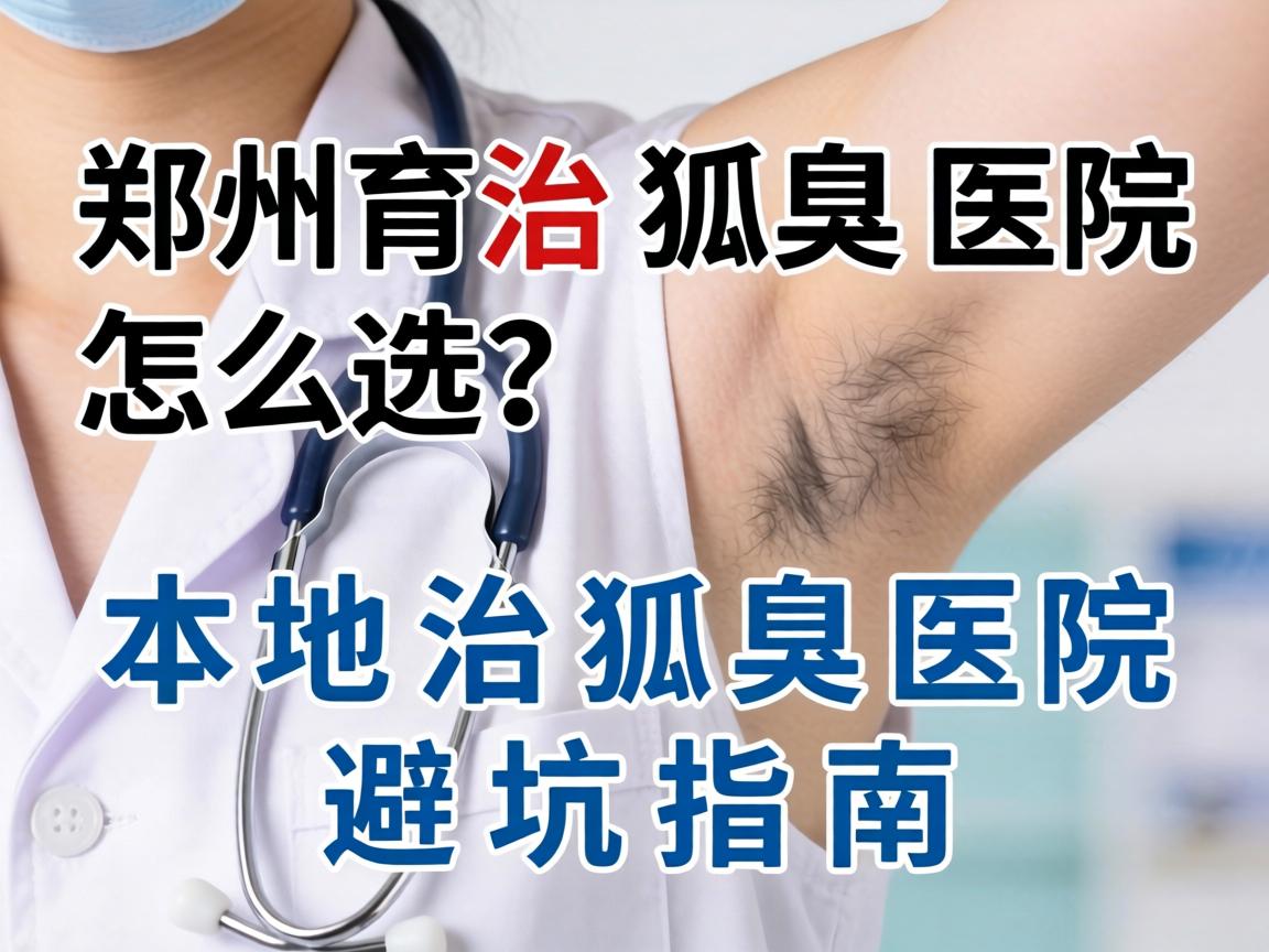 郑州治狐臭医院怎么选？本地治狐臭医院避坑指南