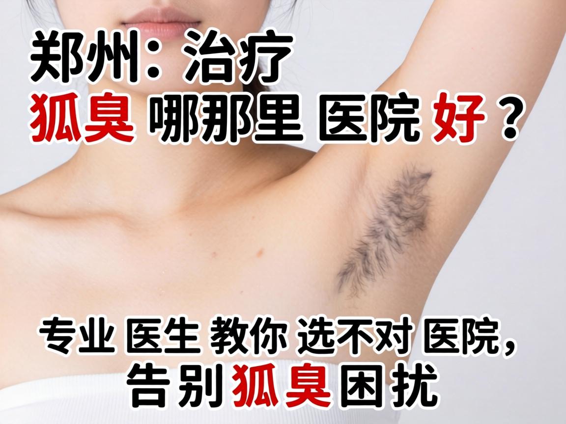 郑州治疗狐臭哪里医院好？专业医生教你选对医院，告别狐臭困扰