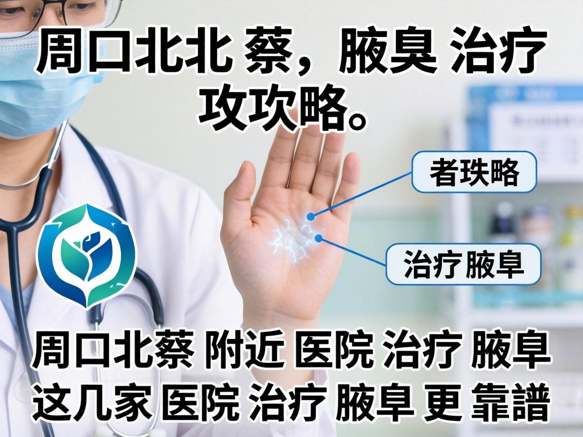 周口北蔡腋臭治疗攻略，周口北蔡附近医院治疗腋臭，这几家医院治疗腋臭更靠谱