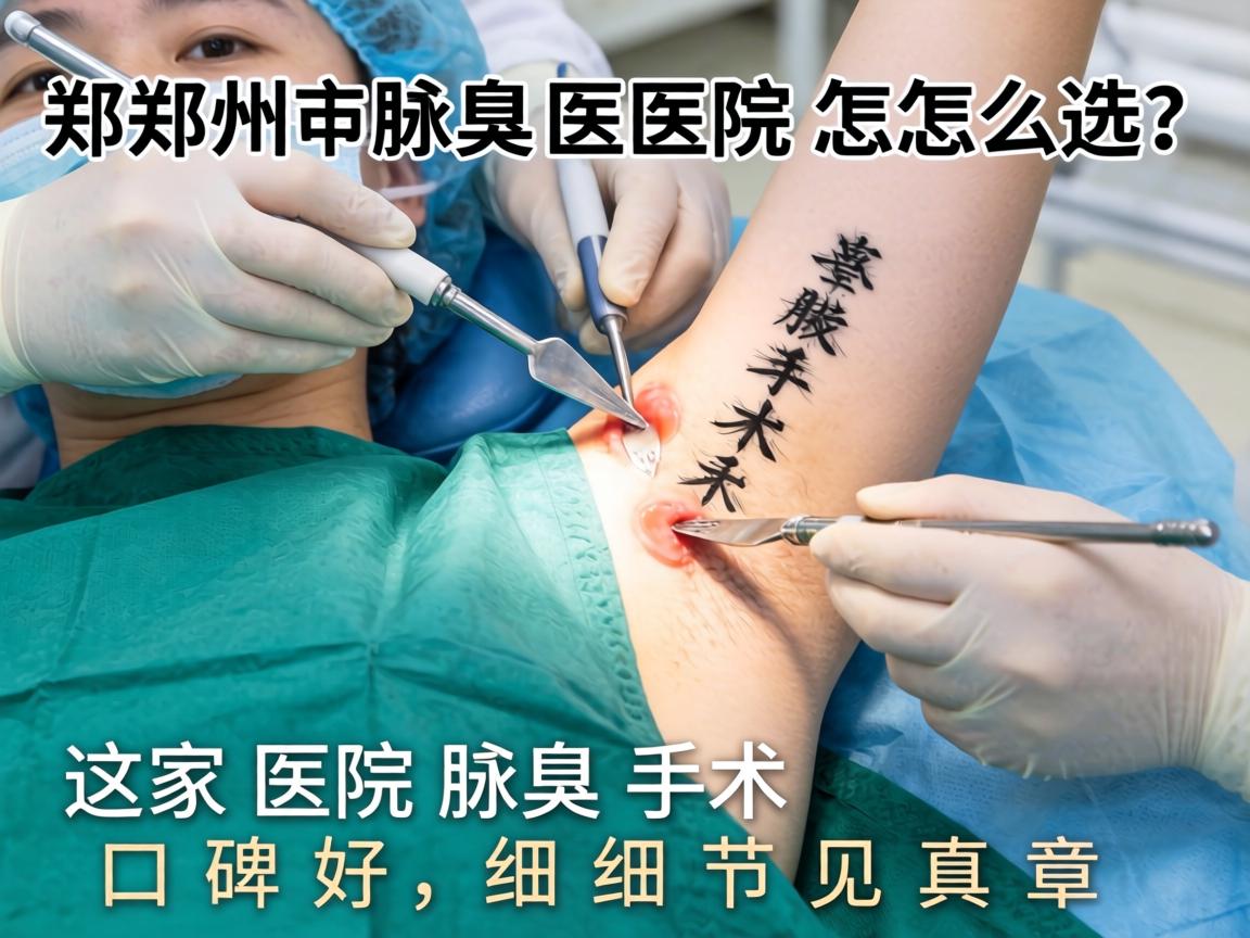 郑州腋臭手术医院怎么选？这家医院腋臭手术口碑好，细节见真章