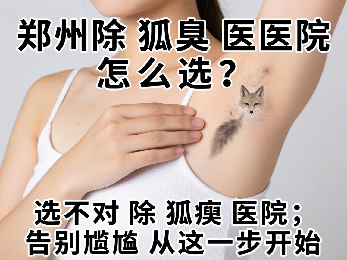 郑州除狐臭医院怎么选？选对除狐臭医院，告别尴尬从这一步开始