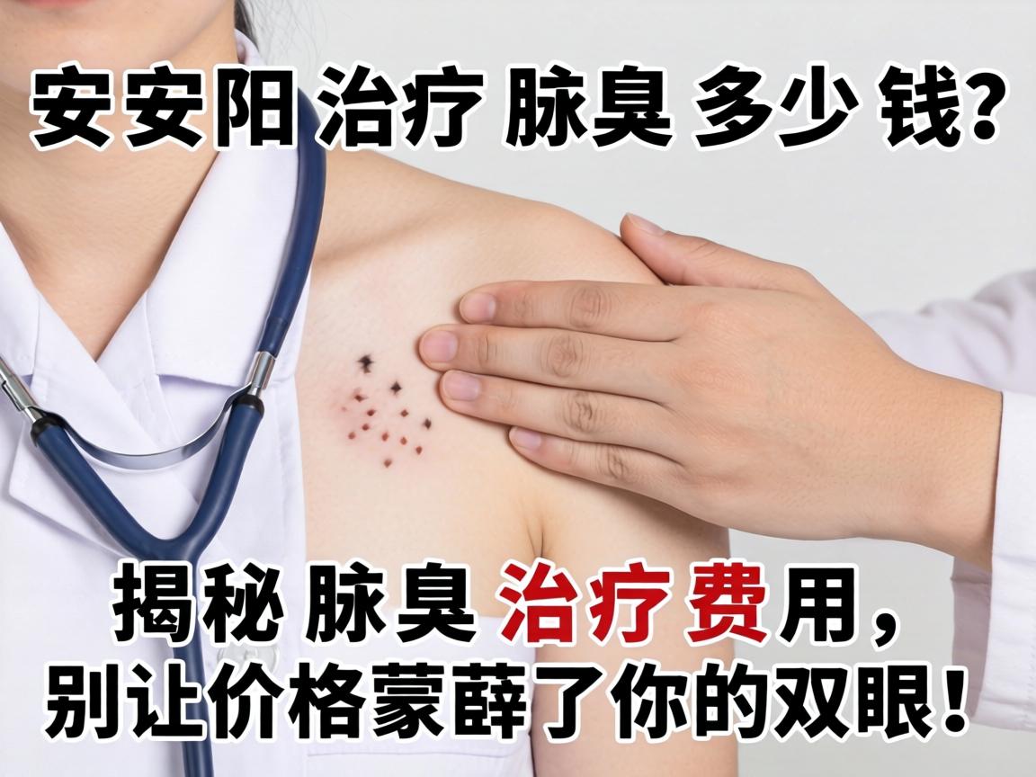 安阳治疗腋臭多少钱？揭秘腋臭治疗费用，别让价格蒙蔽了你的双眼！