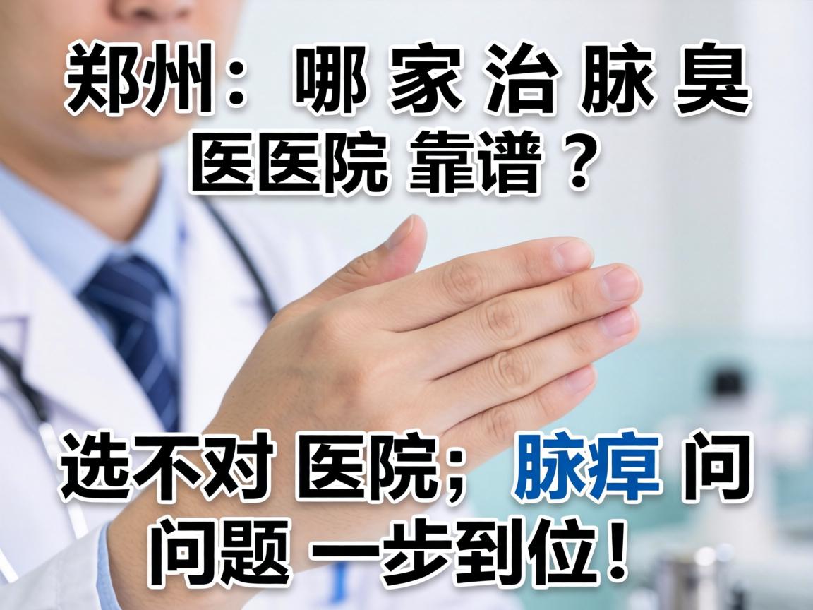 郑州哪家治腋臭医院靠谱？选对医院，腋臭问题一步到位！