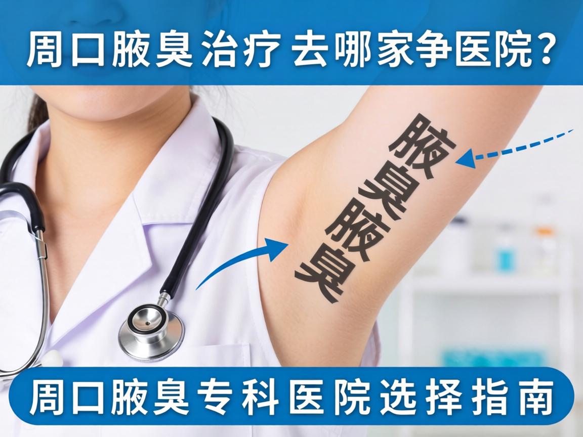 周口腋臭治疗去哪家医院？周口腋臭专科医院选择指南