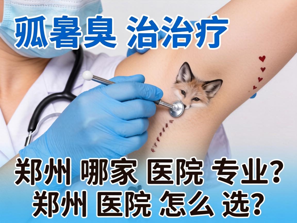 狐臭治疗，郑州哪家医院专业？郑州医院怎么选？
