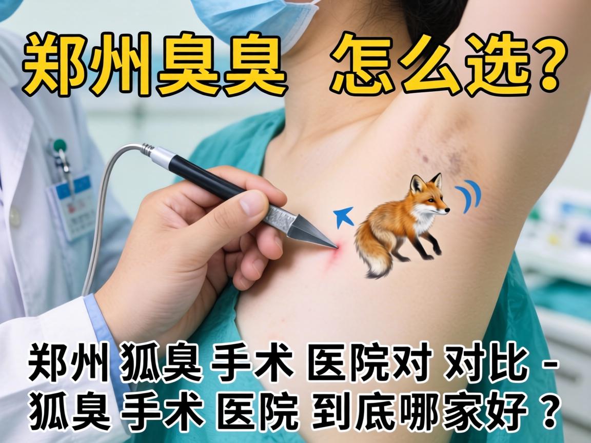 狐臭手术医院怎么选？郑州狐臭手术医院对比，狐臭手术医院到底哪家好？