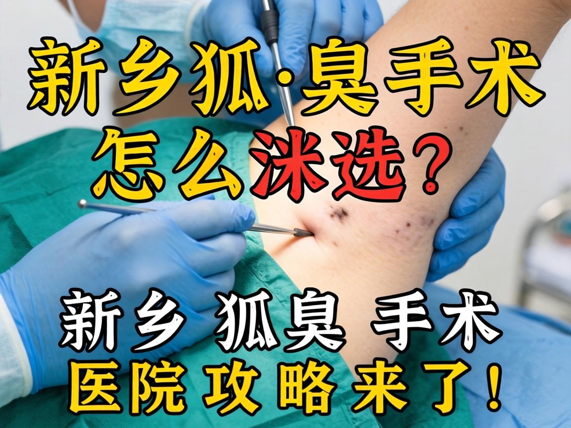 新乡狐臭手术怎么选？新乡狐臭手术医院攻略来了！
